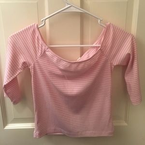 PacSun Cropped Off the Shoulder Top